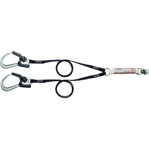 (LINEクーポン有)【即納在庫品】「直送」タニザワ 5701-2SG 墜落制止用器具　フルハーネス用ランヤード 57012SG