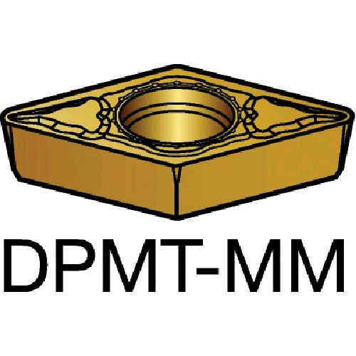 【即納在庫品】「直送」サンドビック SV DPMT070208MM コロターン111 旋削用ポジ・チップ 2025 609-6999|測定器・工具のイーデンキ