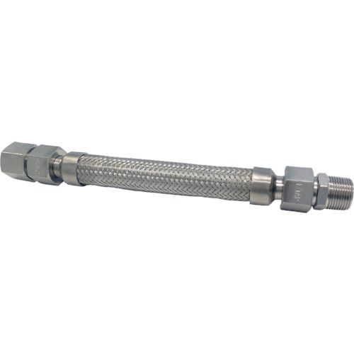 トーフレ FTAP-7025-300-MF ＦＴＡＰ　袋ナット付溶接型フレキ　継手ステンレス　オスＸメス　２５ＡＸ３００Ｌ FTAP7025300MF