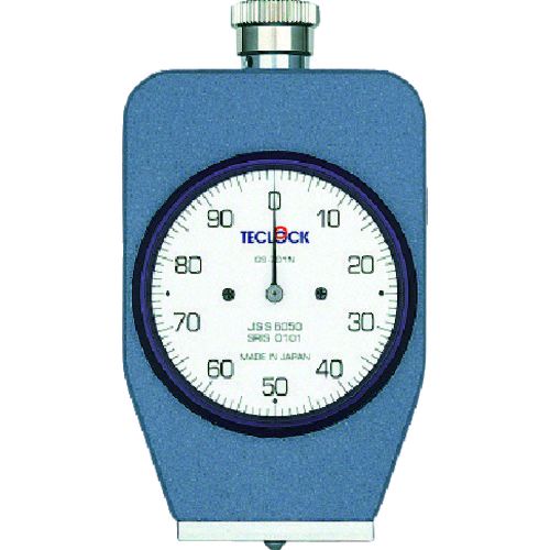 【即納在庫品】「直送」テクロック TECLOCK GS-701N ゴム・プラスチック硬度計 GS701N|測定器・工具のイーデンキ