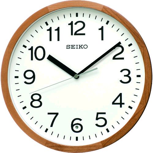 ＳＥＩＫＯ KX249B 電波掛時計　“ＫＸ２４９Ｂ”　天然木枠