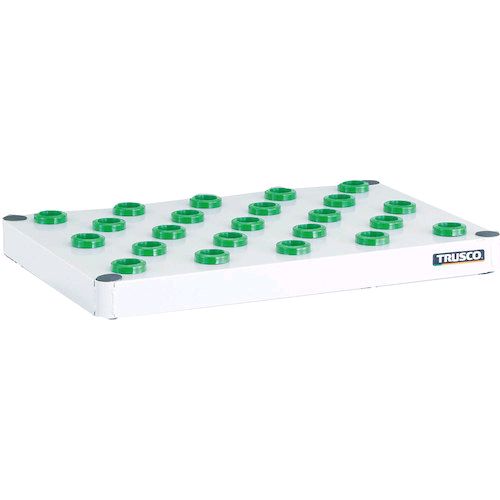【個数：1個】トラスコ中山 ＴＲＵＳＣＯ PEWTL64CYG ツールワゴン フェニックスワゴン 棚板 ６００Ｘ４００ ＢＴ－３０ ヤンググリーン ヤンググリーン