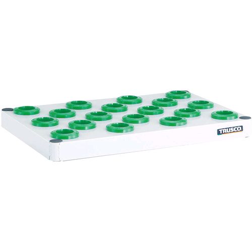 【個数：1個】トラスコ中山 ＴＲＵＳＣＯ PEWTL75AYG ツールワゴン フェニックスワゴン 棚板 ７５０Ｘ５００ ＢＴ－５０ ヤンググリーン ヤンググリーン