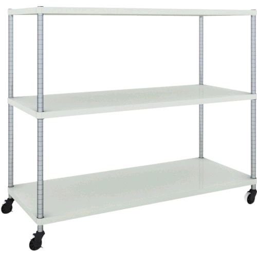(LINEクーポン有)【個人宅配送不可】トラスコ TRUSCO PER-4563-U125-W 直送 代引不可・他メーカー同梱不可 スチールラック フェニックスラック １５００Ｘ６００ Ｕ車輪付 Ｗ色 抗菌粉体塗装 PER4563U125W｜測定器・工具のイーデンキ