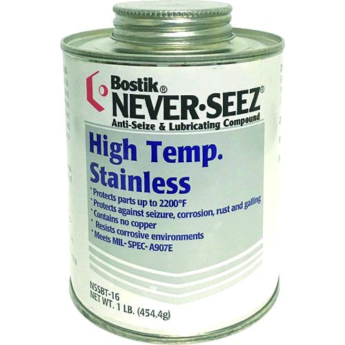 【即納在庫品】「直送」ネバーシーズ NSSBT-16 焼付防止潤滑剤 ネバーシー高温ステンレスグレード ４５４ｇ 銀灰NSSBT16