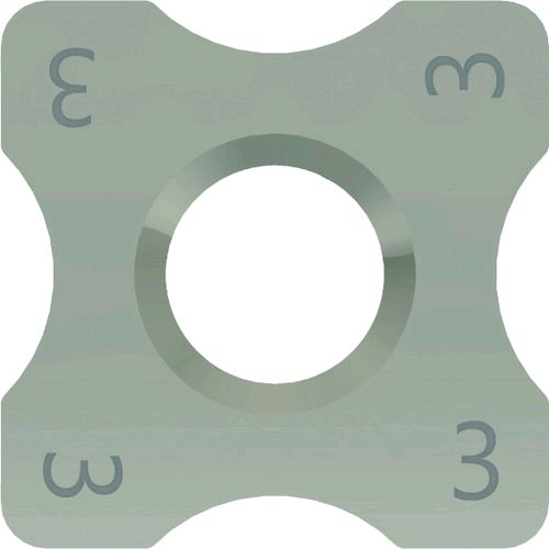 【即納在庫品】「直送」富士元 SNEQ0903083RM リャンメンカットＲ、ミニＲ用チップ ＺＡ２０Ｎ 12個入 富士元工業 超硬