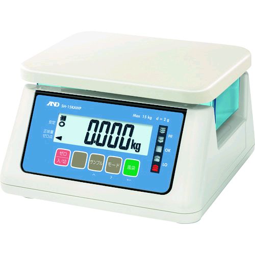 Ａ＆Ｄ SH-15KAWP 防塵・防水はかり ＳＨ－１５ＫＡＷＰ SH15KAWP 防塵防水はかり 防水デジタル秤