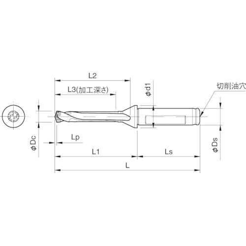 【即納在庫品】「直送」京セラ SF16-DRC120M-5 ドリル用ホルダ SF16DRC120M5 357-6850 【キャンセル不可】 KYOCERA|測定器・工具のイーデンキ