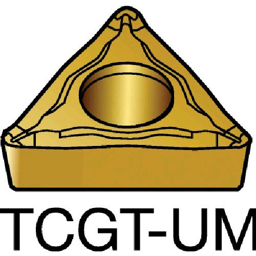 【即納在庫品】「直送」サンドビック ＳＶ TCGT110204UM コロターン107 旋削用ポジ・チップ 5015 610-6684