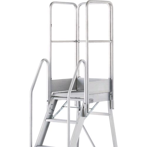 ＴＲＵＳＣＯ TDAD-TF-110 直送 代引不可・他メーカー同梱不可 踏み台ＴＤＡＤ用フルセット手すり 高さ１１００ｍｍ 本体高さ０．９０ｍ～１．８０ｍ用 TDADTF110 35,676円