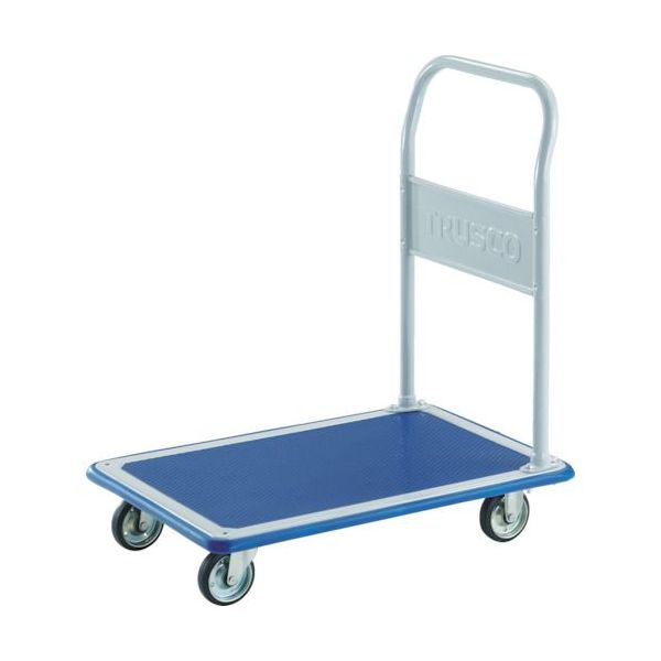 【即納在庫品】「直送」【個人宅配送不可】【個数：1個】トラスコ中山 ＴＲＵＳＣＯ 302N 直送 代引不可・他メーカー同梱不可 プレス製台車 ドンキーカート 固定式９１５&times;６１５ プレス製台車｜測定器・工具のイーデンキ
