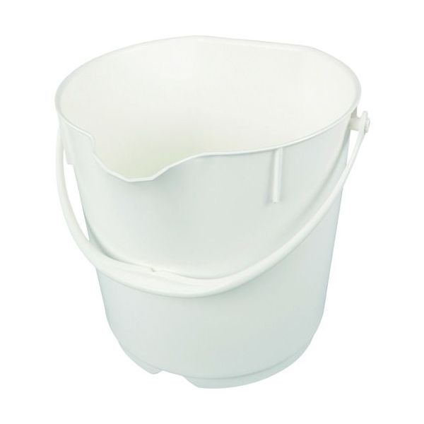 (LINEクーポン有)バーテック 69801011 バーキュートプラス カラーバケツ １５Ｌ 白 ＢＣＰ－ＣＢ１５Ｗ 水ぶき用品 生活用品 清掃用品