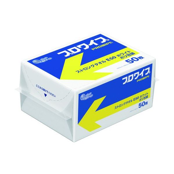 エリエール 703428 プロワイプストロングタオルE50 50枚X18パック入|測定器・工具のイーデンキ