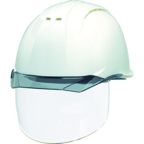 【即納在庫品】「直送」DIC AP11EVO-CSW-HA6-KP-W/S 透明バイザーヘルメット シールド面付 AP11EVO-CSW KP 白/スモーク AP11EVOCSWHA6KPWS
