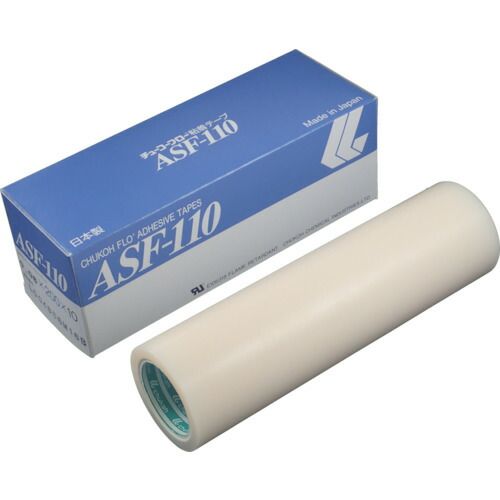 【即納在庫品】「直送」中興化成工業 ASF110FR08X200 フッ素樹脂フィルム粘着テープ ＡＳＦー１１０ＦＲ ０．０８ｔ×２００ｗ×１０ｍ