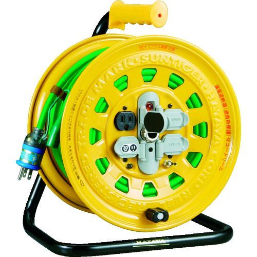 トラスコ中山 TRUSCO BG-301KXT プロソフトケーブルコードリール ３０ｍ 漏電防止付き B BG301KXT プロソフトケーブルコードリール