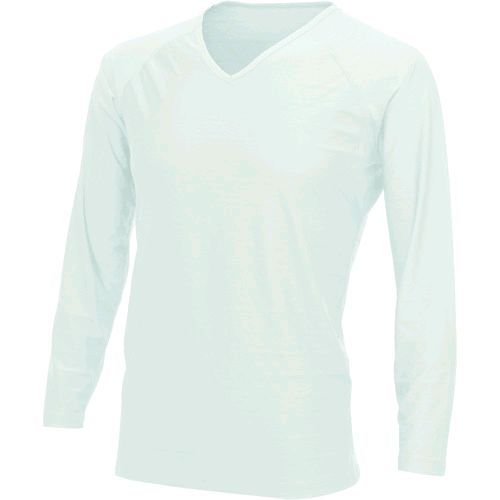 【即納在庫品】「直送」リベルタ FTW-25153501 ２０＿ＦＴＷ＿長袖Ｖネック／ＷＨＴ Ｍ FTW25153501