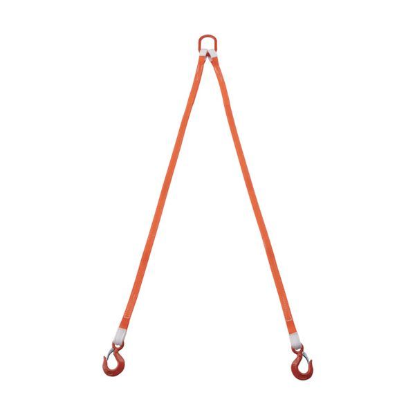 トラスコ TRUSCO G25-2P15 2本吊ベルトスリングセット 25mm幅X1．5m 吊り角度60°時荷重0．86t 最大使用荷重1t G252P15 8,526円
