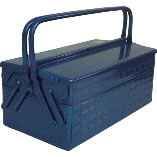 【即納在庫品】「直送」トラスコ中山 TRUSCO GL-410-B ２段式工具箱 ４１２Ｘ２２０Ｘ２８９ ブルー GL GL410B ブルー