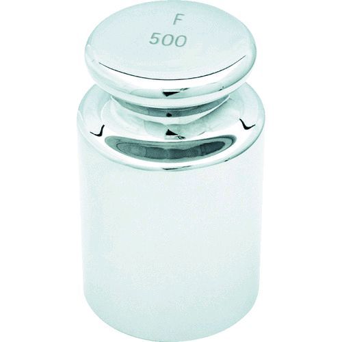 【即納在庫品】「直送」ＴＲＵＳＣＯ MLCF-500G ＯＩＭＬ 円筒分銅Ｆ２級 ５００ｇ MLCF500G