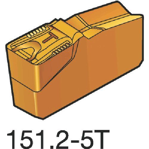 【即納在庫品】「直送」サンドビック ＳＶ N151.2-6008-60-5T4225 【10個入】 Ｔ&minus;Ｍａｘ　Ｑ&minus;カット　突切り・溝入れチップ　４２２５　ＣＯＡＴN151.26008605T87164225｜測定器・工具のイーデンキ
