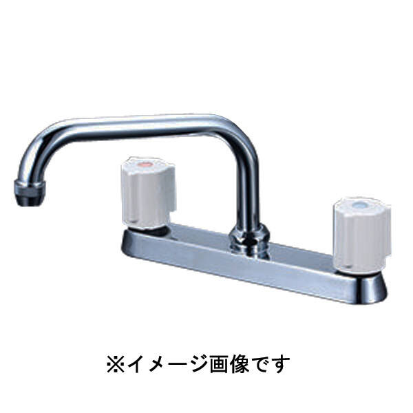直送 代引不可・他メーカー同梱不可 KVK KM8GNR2 KV 2 ハンドル混合栓 204mm 240P付 KM8GNR2