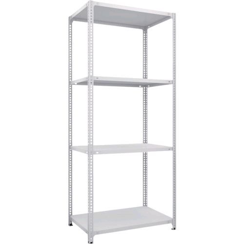 【即納在庫品】「直送」トラスコ TRUSCO SBL-7364-W 直送 代引不可・他メーカー同梱不可 スチールラック ＳＢＬ型抗菌塗装セミボルトレス軽量棚 Ｗ８７５ＸＤ６００ＸＨ２１００ ４段 Ｗ色 SBL7364W｜測定器・工具のイーデンキ