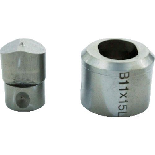 【即納在庫品】「直送」育良精機 株 育良 SL11X15B コードレスパンチャー替刃 IS−MP15LT用 51723 396-9355 IKURA イクラ 厚板用|測定器・工具のイーデンキ