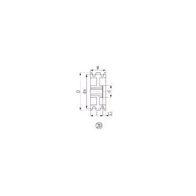 【即納在庫品】「直送」エバオン EVN SPB212-3 ブッシングプーリー SPB 212mm 溝数3 EVER-ON EVERON|測定器・工具のイーデンキ