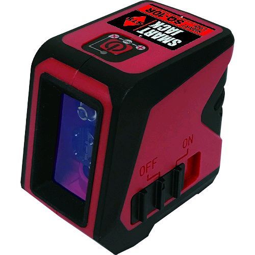 【即納在庫品】「直送」ＳＴＳ SQ-10R レーザー墨出器 ＳＱ－１０Ｒ SQ10R 縦横ライン照射のコンパクトなレーザー墨出器