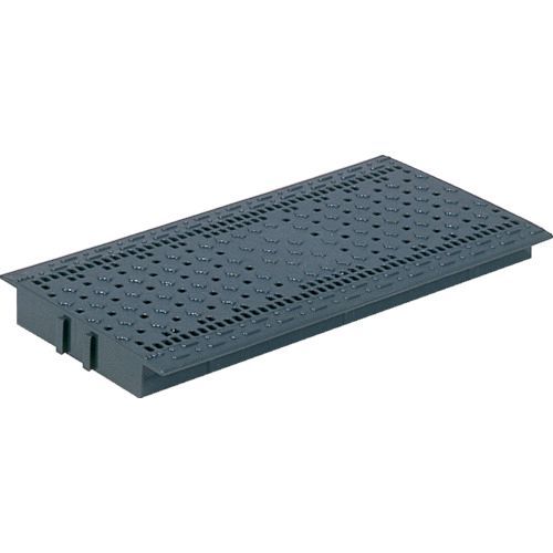 サンコー SKGL-U300-GL プラスチックグレーチングＵ＃３００ ８０５２７２ グレー SKGLU300G SKGLU300GL 三甲 溝蓋 SANKO
