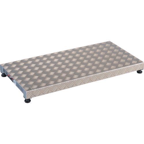 トラスコ中山 TRUSCO TFS-0945AL 低床式アルミ製ステップ 900X450XH90~120 TFS0945AL|測定器・工具のイーデンキ