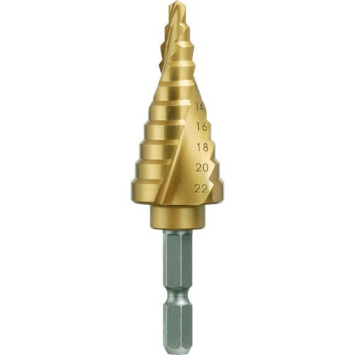 【即納在庫品】「直送」大見工業 OMI TKS521EG 大見 スパイラルタケノコドリル 六角軸 9段 TKS-5 289-0089|測定器・工具のイーデンキ