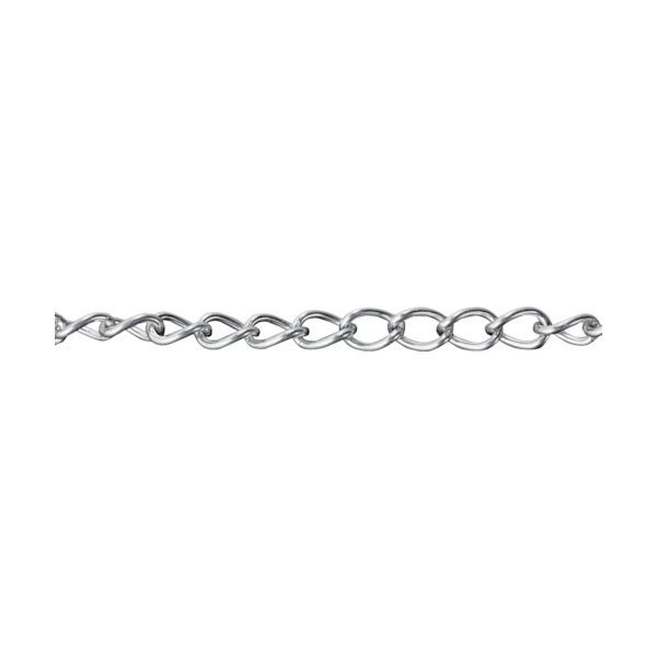 【即納在庫品】「直送」トラスコ TRUSCO TSM126-10M ステンレス304マンテルチェーン 2．6MM×10M TSM12610M