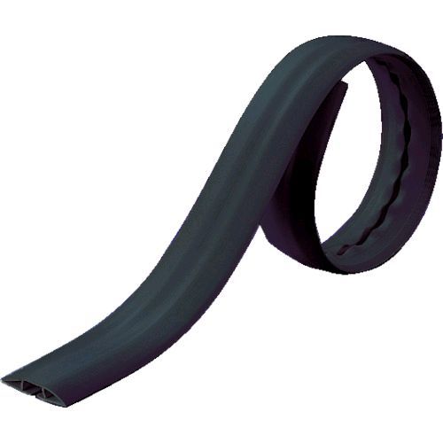 トラスコ TRUSCO TSRD20X1005-BK ソフトケーブルプロテクター 20XW101.6X5MブラックTSRD20X1005BK3100 TRUSCOソフトケーブルプロテクター|測定器・工具のイーデンキ