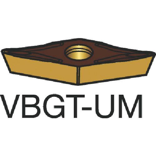 【即納在庫品】「直送」SV VBGT 16 04 08-UM 1105 旋削用インサートCOAT 10個入 VB VBGT160408UM1105|測定器・工具のイーデンキ