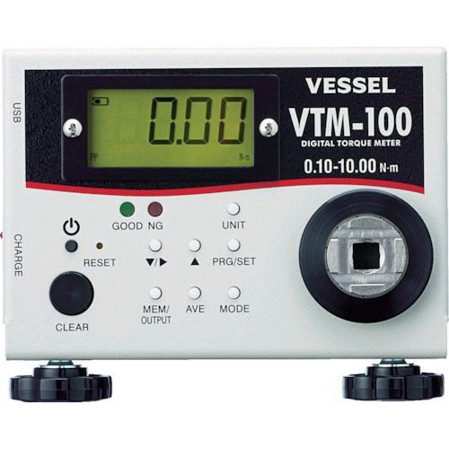 (LINEクーポン有)【個人宅配送不可】ベッセル VESSEL VTM-8 直送 代引不可・他メーカー同梱不可 直送 代引不可・他メーカー同梱不可 トルクメーター VTM‐8【送料無料】