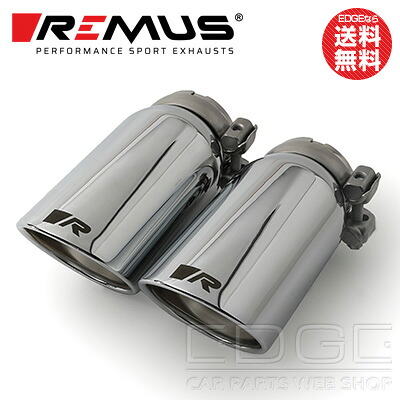 アウディ | AUDI S3 セダン (初代) 型式:ABA-8VCJXL｜レムス マフラー【SportsLabel・55SR】Φ84 アングル W 左右｜フルマフラー｜輸入車のアフターパーツ　EDGE