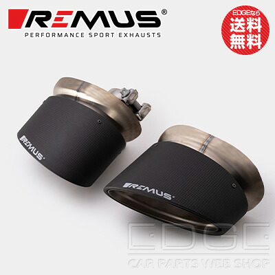 アウディ | AUDI RS3 (初代) 型式:ABA-8VDAZL｜レムス マフラー【SportsLabel・99CSSR】φ175 x 100 カーボンアングル　左右｜フルマフラー