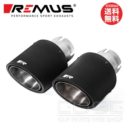 BMW 2 シリーズ (F22) 型式:DBA-2G30｜レムス マフラー【SportsLabel・70CSR】Φ102 カーボン アングル 左右｜フルマフラー