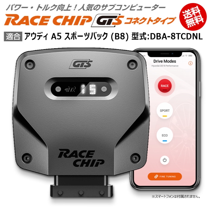 華麗 アウディ AUDI A5 スポーツバック B8 型式:DBA-8TCDNL RaceChip