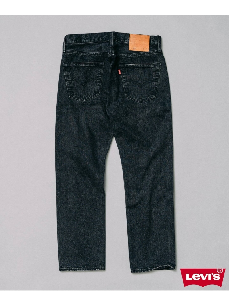 《再予約》LEVI\u0027S(R)/リーバイス(R) 別注 BIG E 501(R) BLACK L28 EDIFICE エディフィス パンツ ジーンズ・デニムパンツ ブラック【先行予約】*【送料無料】[ Fashion] メンズファッション-ズボン・パンツ