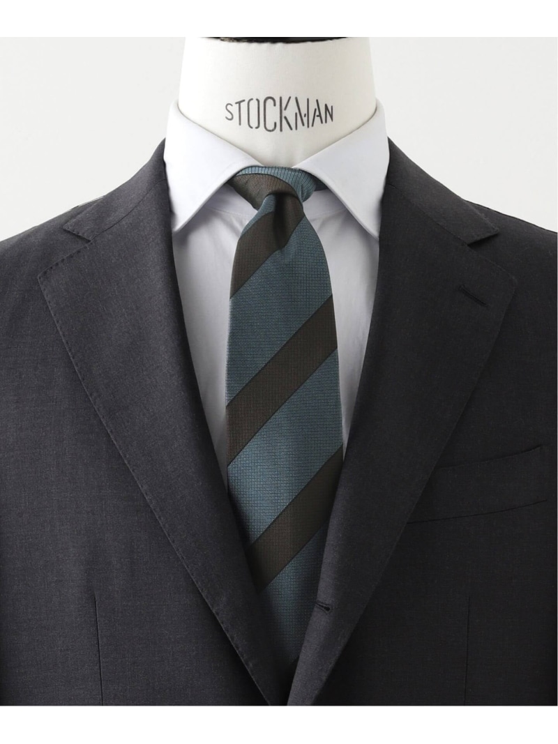 【SALE／30%OFF】Holliday & Brown(ホリデー & ブラウン) Bold ストライプ タイ EDIFICE エディフィス スーツ・フォーマル ネクタイ・蝶ネクタイ ネイビー ブラウン【RBA_E】【送料無料】[ Fashion] 11,319円
