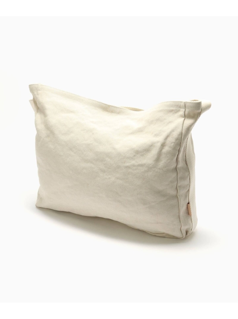 Hender Scheme (エンダースキーマ) square shoulder bag big EDIFICE エディフィス バッグ その他のバッグ ブラック ベージュ【送料無料】[ Fashion]