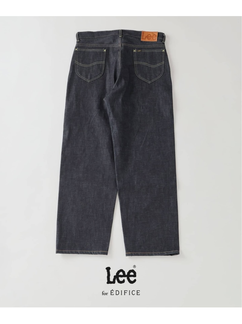 Lee (リー) 別注 101*101-Z RIDERS RIGID デニムパンツ EDIFICE エディフィス パンツ ジーンズ・デニムパンツ ネイビー ブラウン【送料無料】[ Fashion]