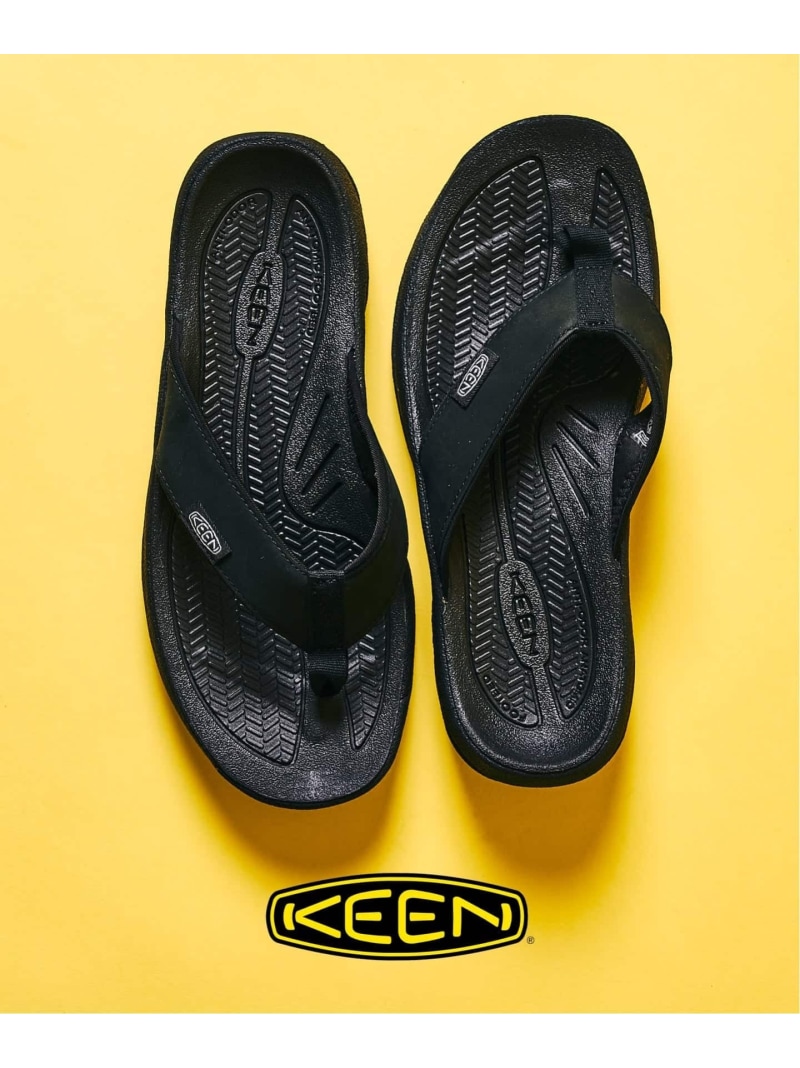 KEEN / キーン KONA FLIP TG 417 EDIFICE フォーワンセブン エディフィス シューズ・靴 サンダル 黒いこと【貨物輸送無料】[ Fashion]