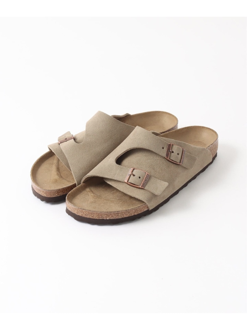 BIRKENSTOCK (ビルケンシュトック) ZURICH TAUPE SUEDE 50463 EDIFICE エディフィス シューズ・靴 サンダル ベージュ【送料無料】[ Fashion]