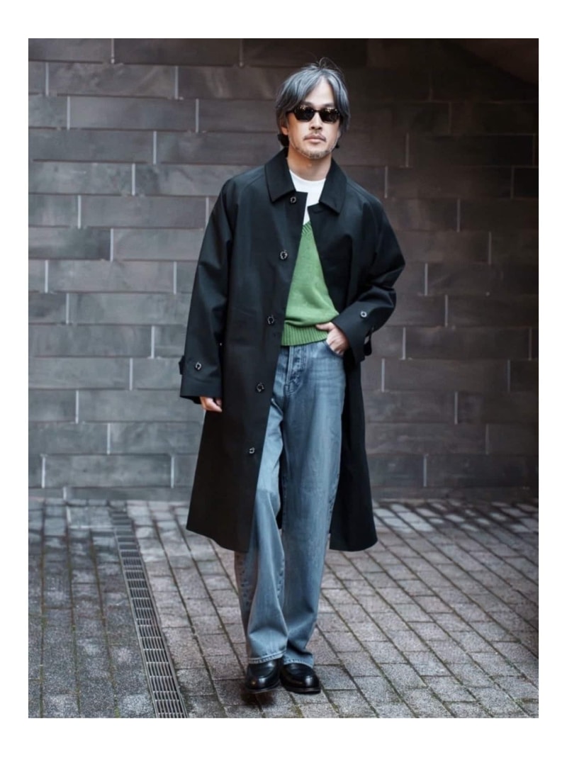 【SALE／30%OFF】MACKINTOSH(マッキントッシュ) 別注 NEW BALFIELD EDIFICE エディフィス ジャケット・アウター ステンカラーコート ブラック ベージュ ホワイト【RBA_E】【送料無料】[ Fashion]｜EDIFICE