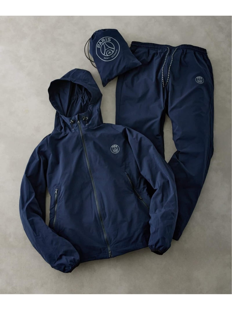 《追加》【Paris Saint-Germain / パリ・サン=ジェルマン】 JP Pocketable set up Paris Saint-Germain エディフィス スーツ・フォーマル セットアップスーツ ネイビー ブラック【送料無料】[ Fashion]｜EDIFICE