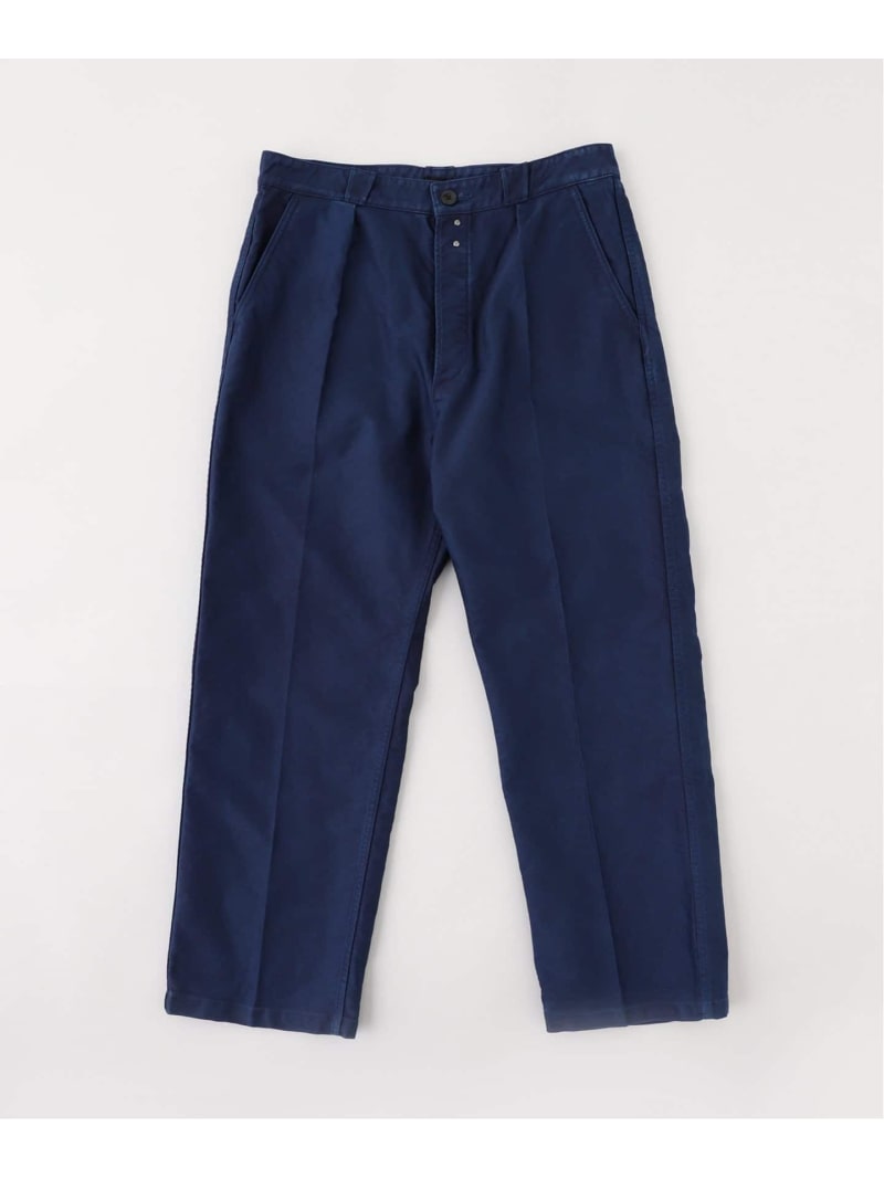 【SALE／30%OFF】Letiquette * ETS.MATERIAUX フレンチ ワーク パンツ(インディゴ) EDIFICE エディフィス パンツ スラックス・ドレスパンツ ブルー【RBA_E】【送料無料】[ Fashion]